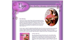 Desktop Screenshot of elyseweinberg.com