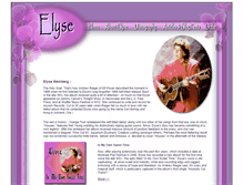 Tablet Screenshot of elyseweinberg.com